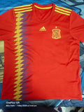 adidas spain 2018 home jersey