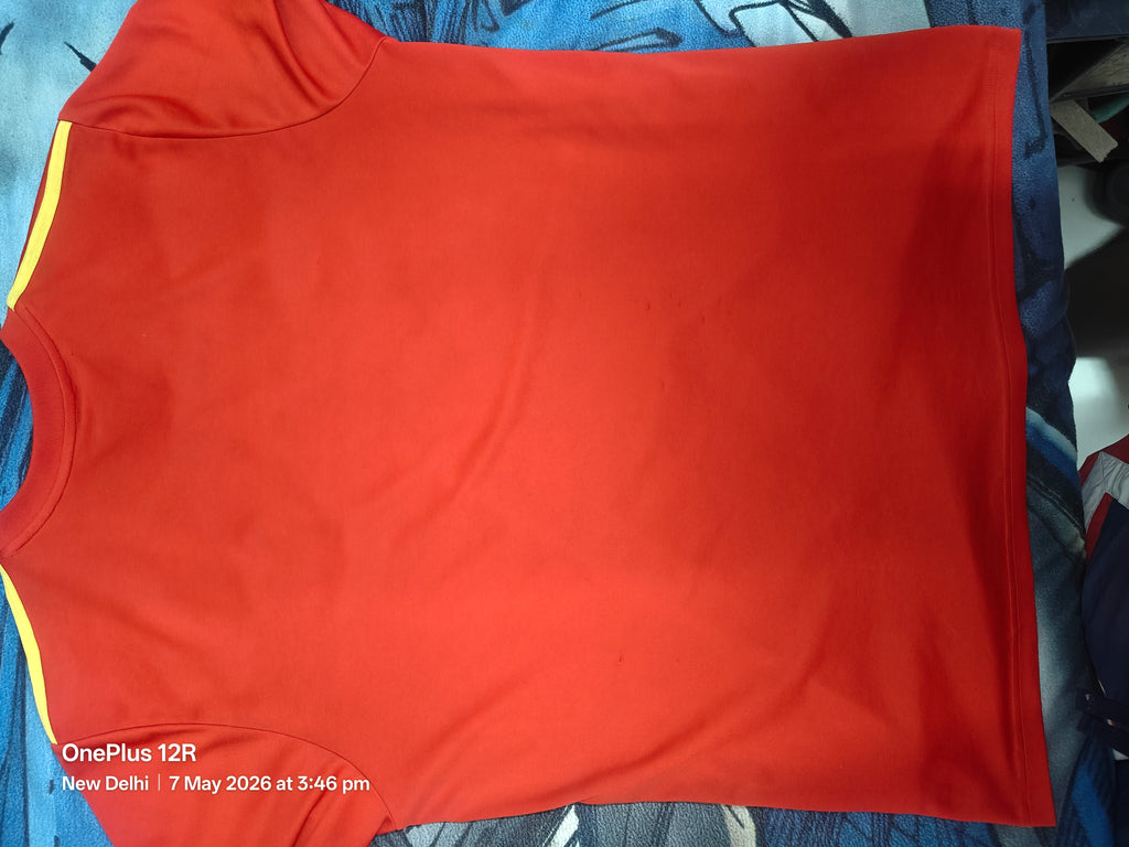 adidas spain 2018 home jersey