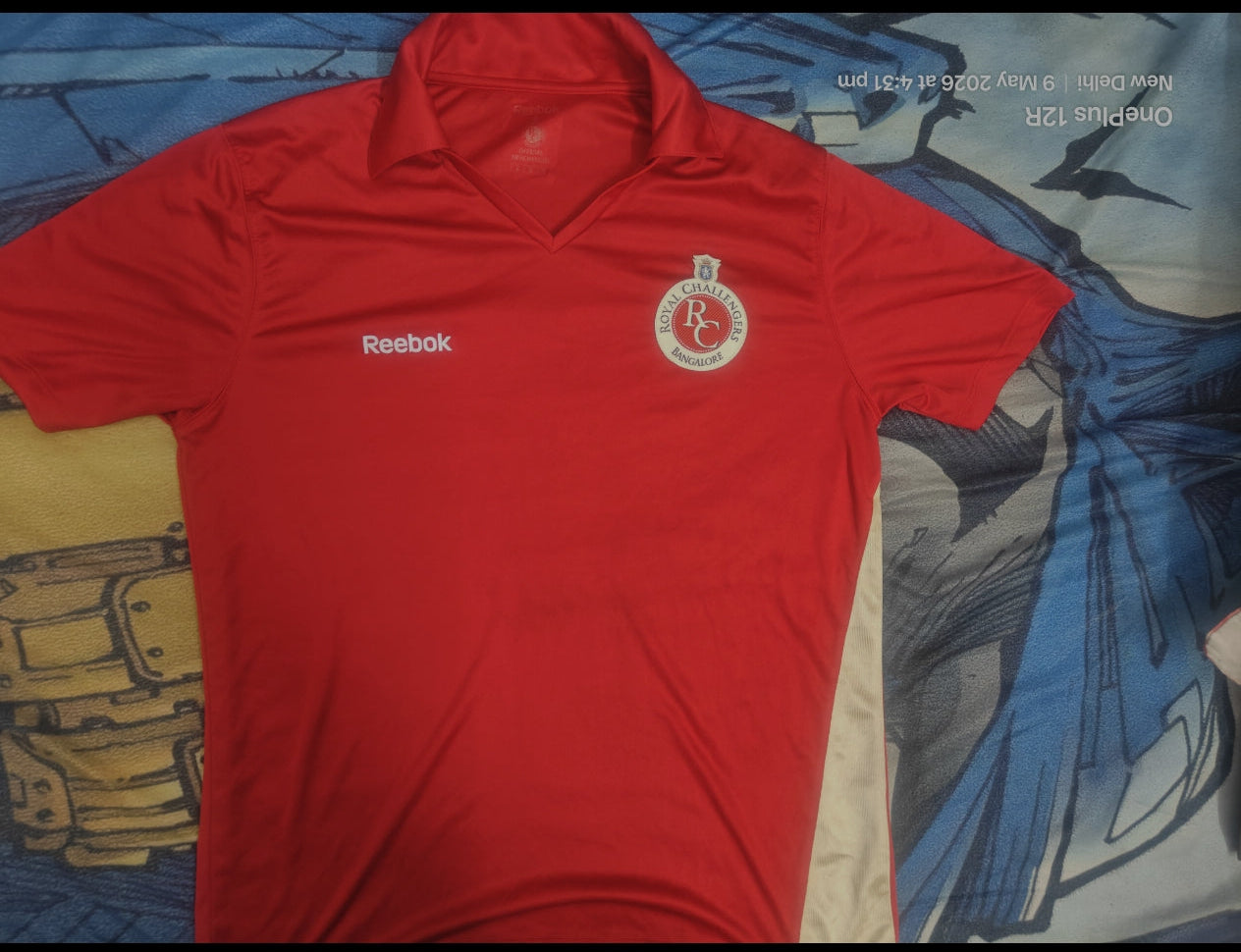 2000's reebok rcb cricket jersey