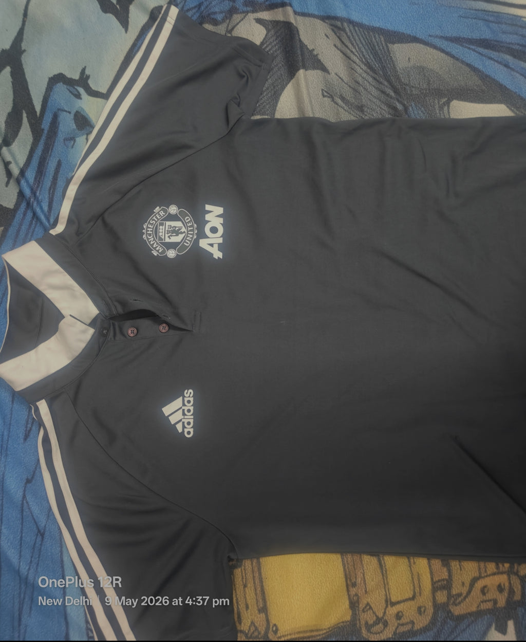 adidas manchester united polo shirt